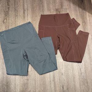 Two Pairs of 90° Leggings by Reflex from Nordstrom